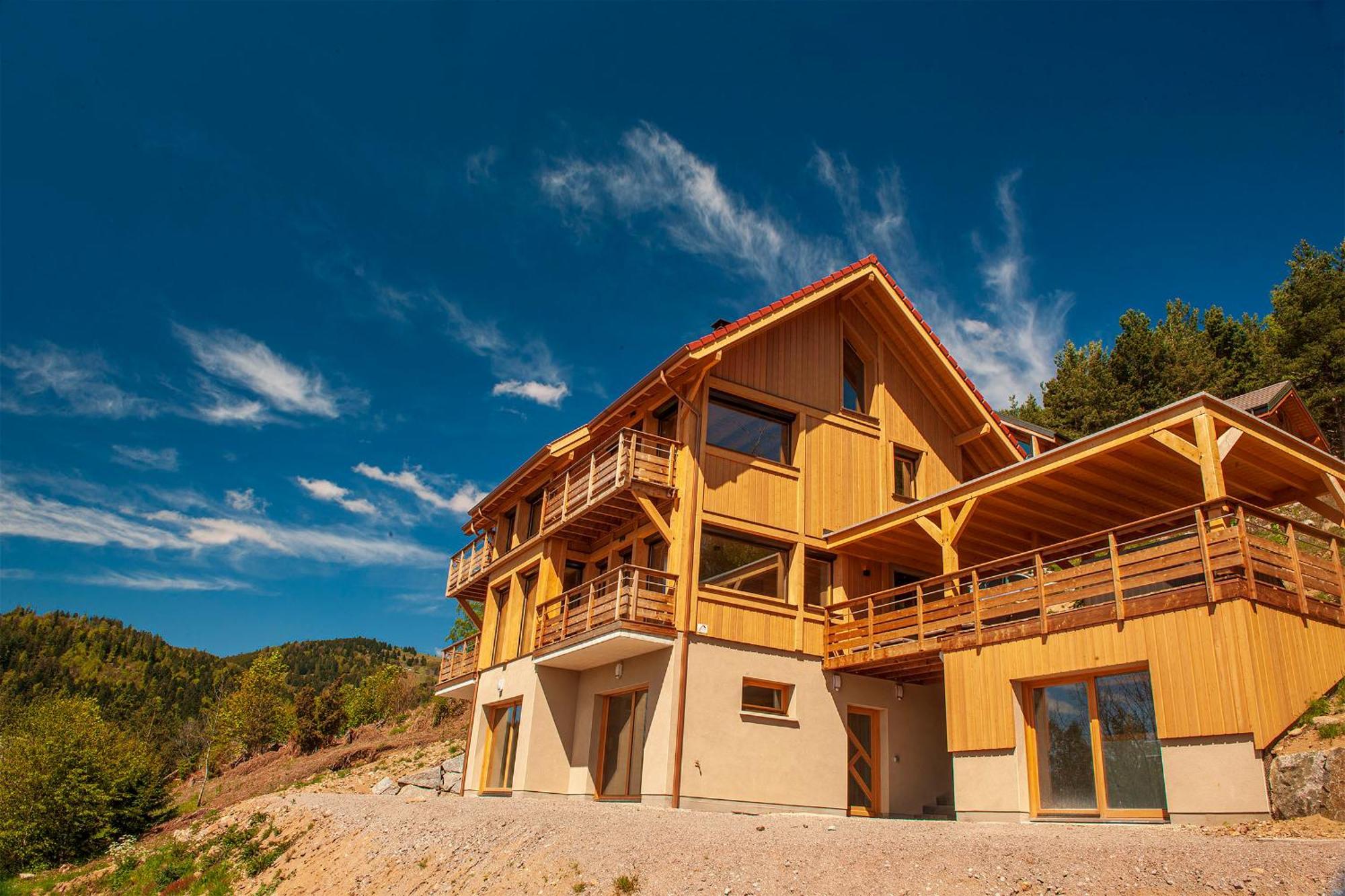 Les Chalets De La Marcairie Metzeral Exterior foto